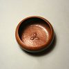 Hand-hammered Copper Roycroft-style 4" Bowl
