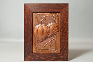 Chinese Lantern Plant Copper Tile Chinese Lantern Plant Copper Tile