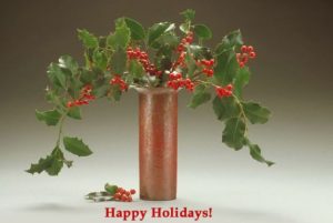 Copper Holiday Vase Copper Holiday Vase