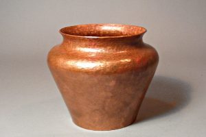 van-Erp Style Arts & Crafts Copper Vase