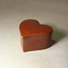 Hand-hammered Copper "Heart" Box Cremation Urn - Image 2