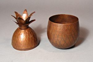 Copper Pineapple Vase