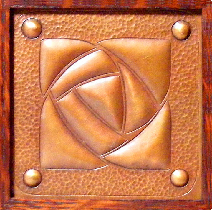 Arts And Crafts Copper Tile Cobre Hand Hammered Gifts Arts And Crafts Copper Tile