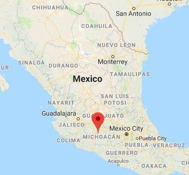 Santa Clara del Cobre, Michoacán | Mexico Map