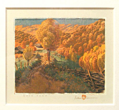 Baumann "Rose Farm" Framed Print