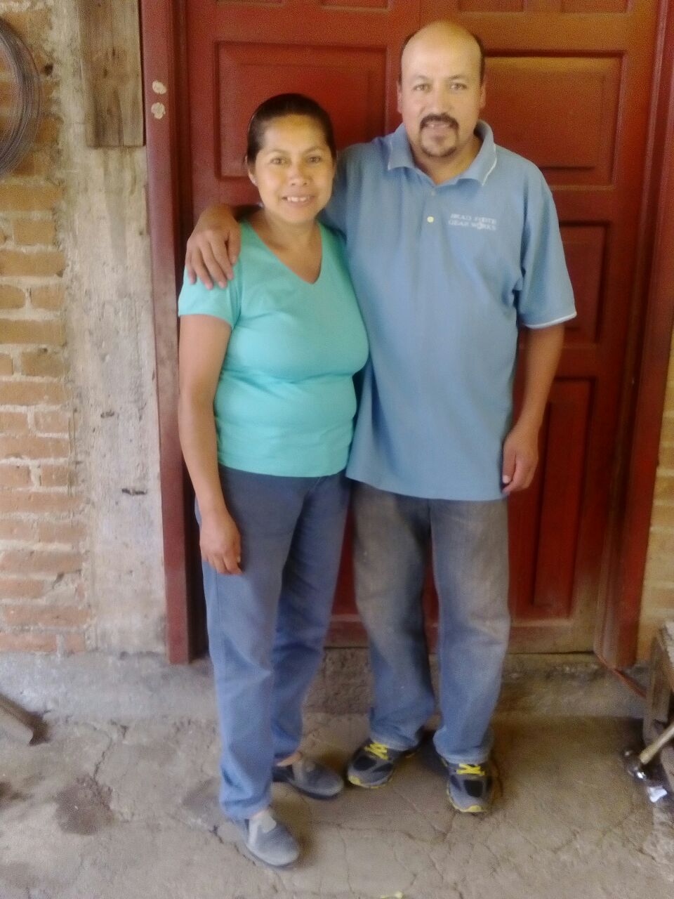 Anselmo Miranda & wife Maria del Carmen Anselmo Miranda & wife Maria del Carmen