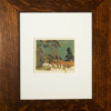 Baumann "Windswept Eucalypts" Lithograph with Dard Hunter Frame - Image 2