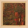 Baumann "Singing Trees" Print with Dard Hunter Frame