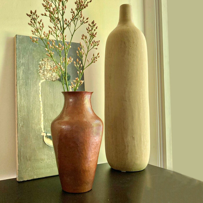 Arts and Crafts Copper Vase
