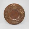Hand-hammered Copper Stickley-style Seed Pod Plaque