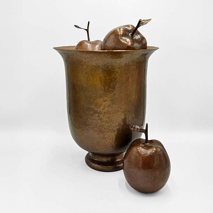 Copper Roycroft-style Vase - Cobre Hand-Hammered Copper Gifts