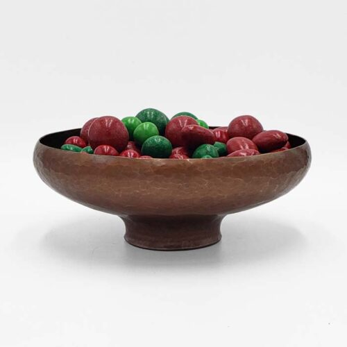 Hand-hammered Copper Nut/Candy Bowl