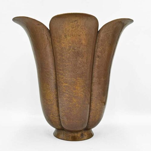 Hand-hammered Copper “Marie Zimmerman”-style Vase Just ONE!