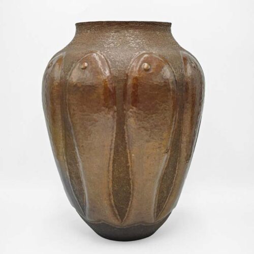 Copper "Whitefish" Vase - Just ONE left!