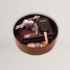 Hand-hammered Copper Key-Coin Caddy